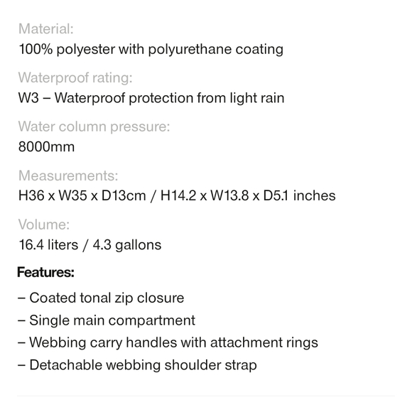 Rains tote bag micro teal green color 💚 - Picture 6 of 6